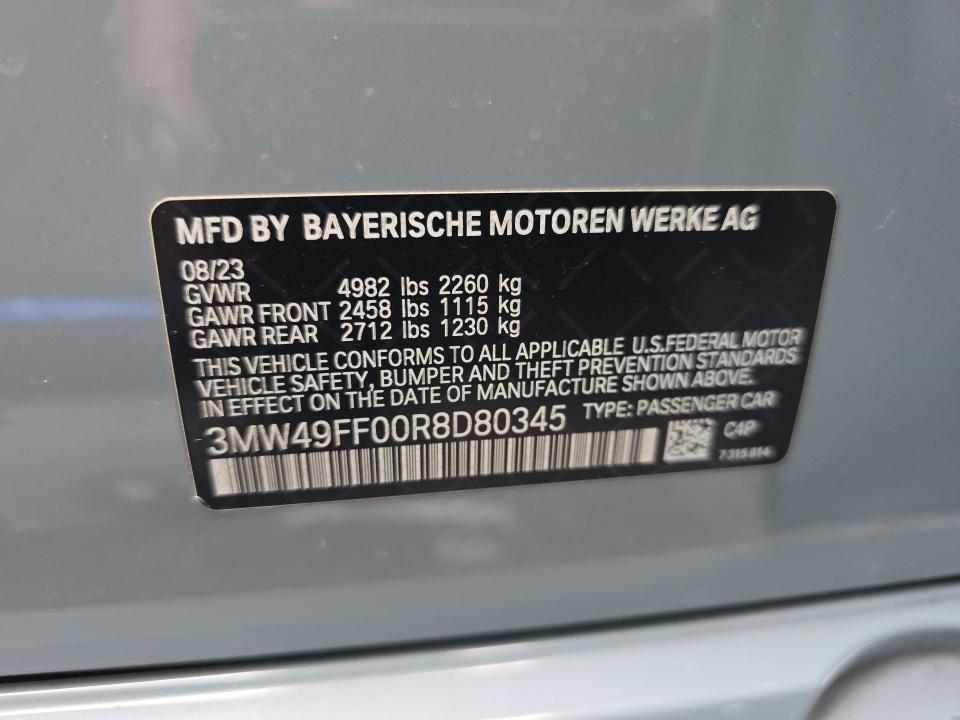 2024 BMW 3 Series M340i xDrive AWD