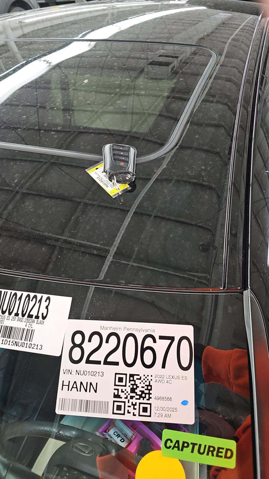 2022 Lexus ES ES 250 AWD