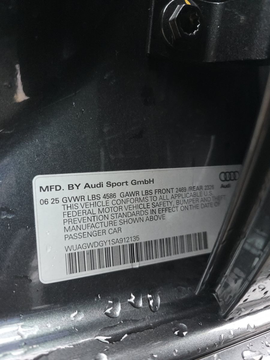 2025 Audi RS 3 Base AWD