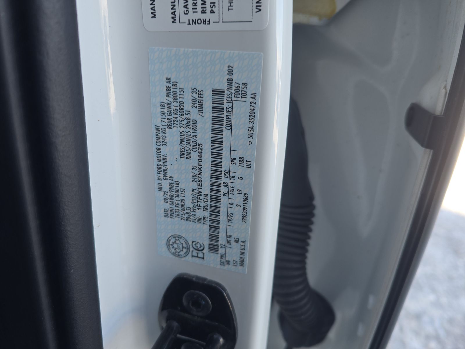 2022 Ford F-150 XLT AWD