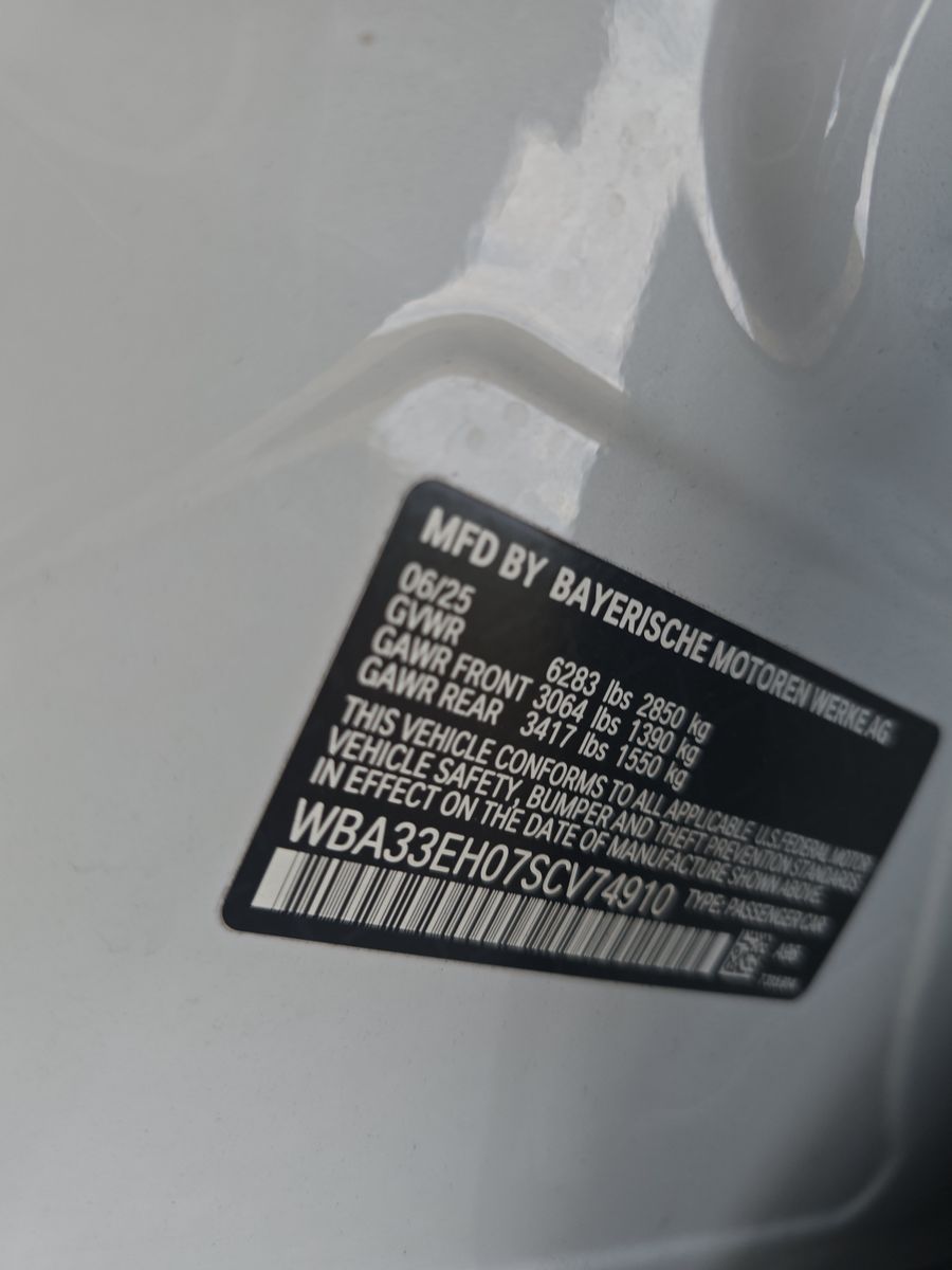 2025 BMW 7 Series 740i xDrive AWD