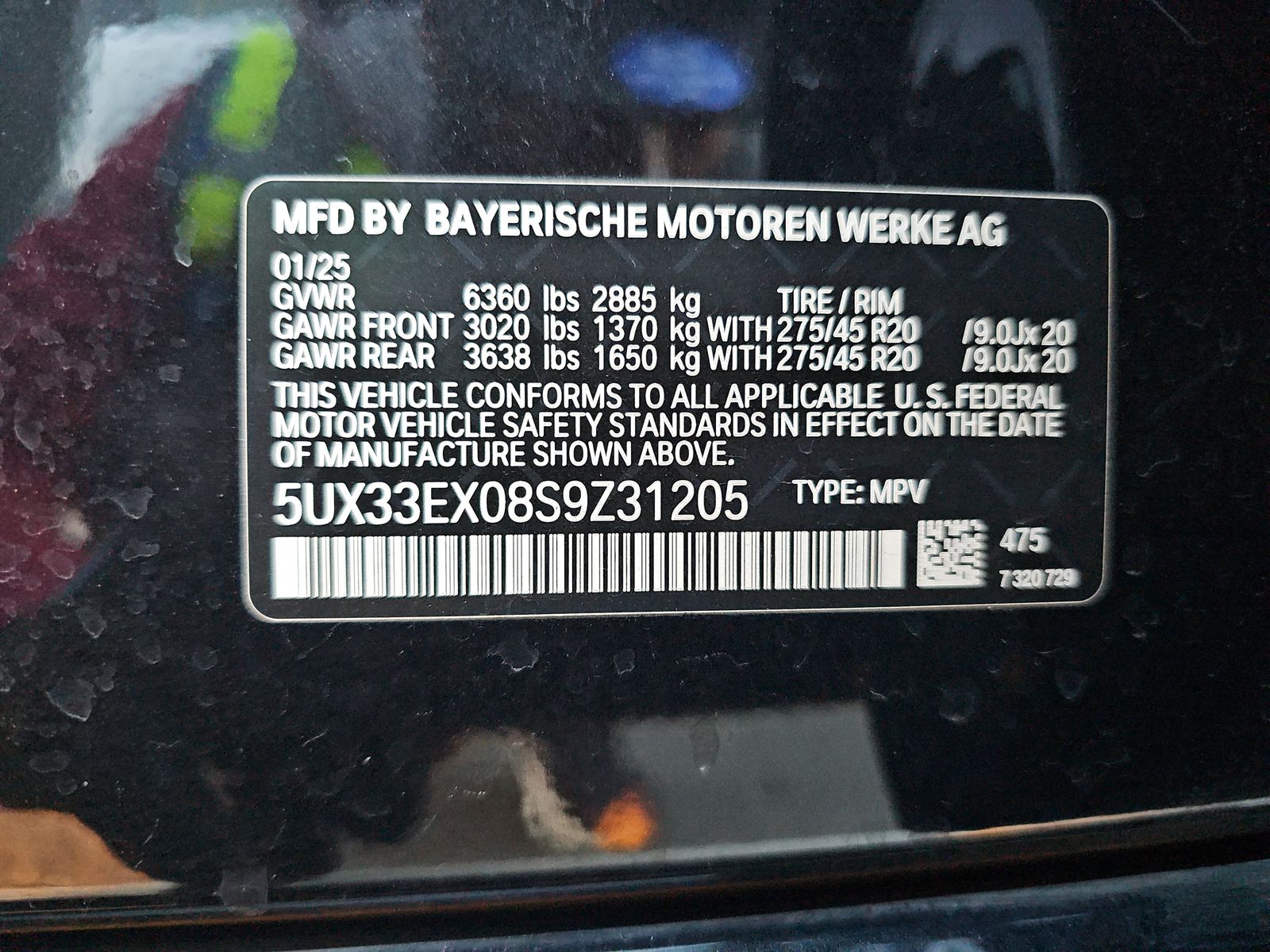 2025 BMW X6 xDrive40i AWD