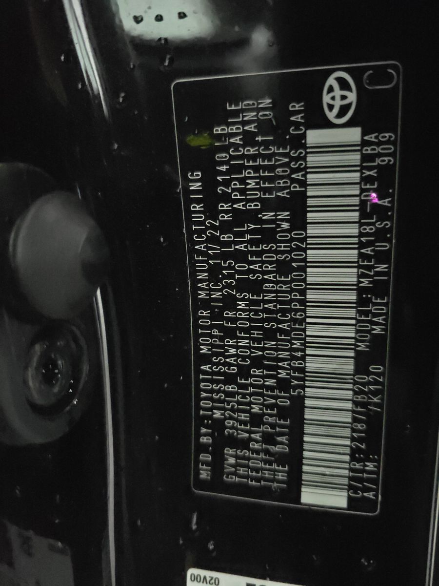 2023 Toyota Corolla LE FWD