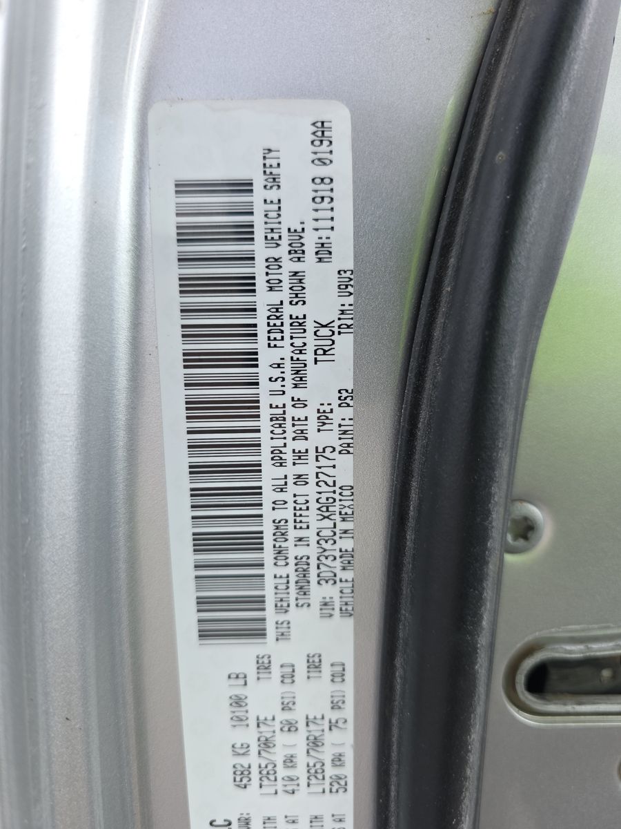 2010 Dodge Ram 3500 SLT AWD