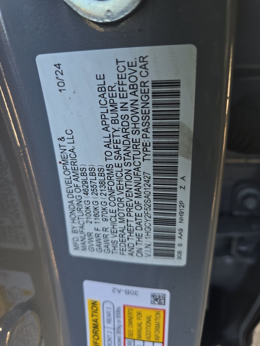 2025 Honda Accord Hybrid Sport FWD