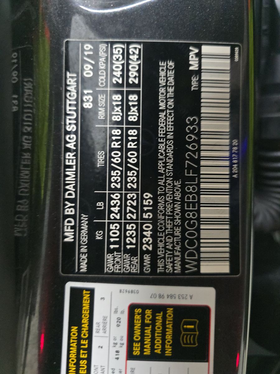 2020 Mercedes-Benz GLC GLC 300 AWD