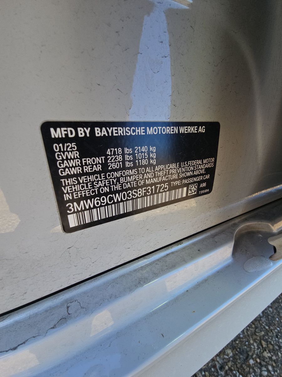 2025 BMW 3 Series 330i RWD