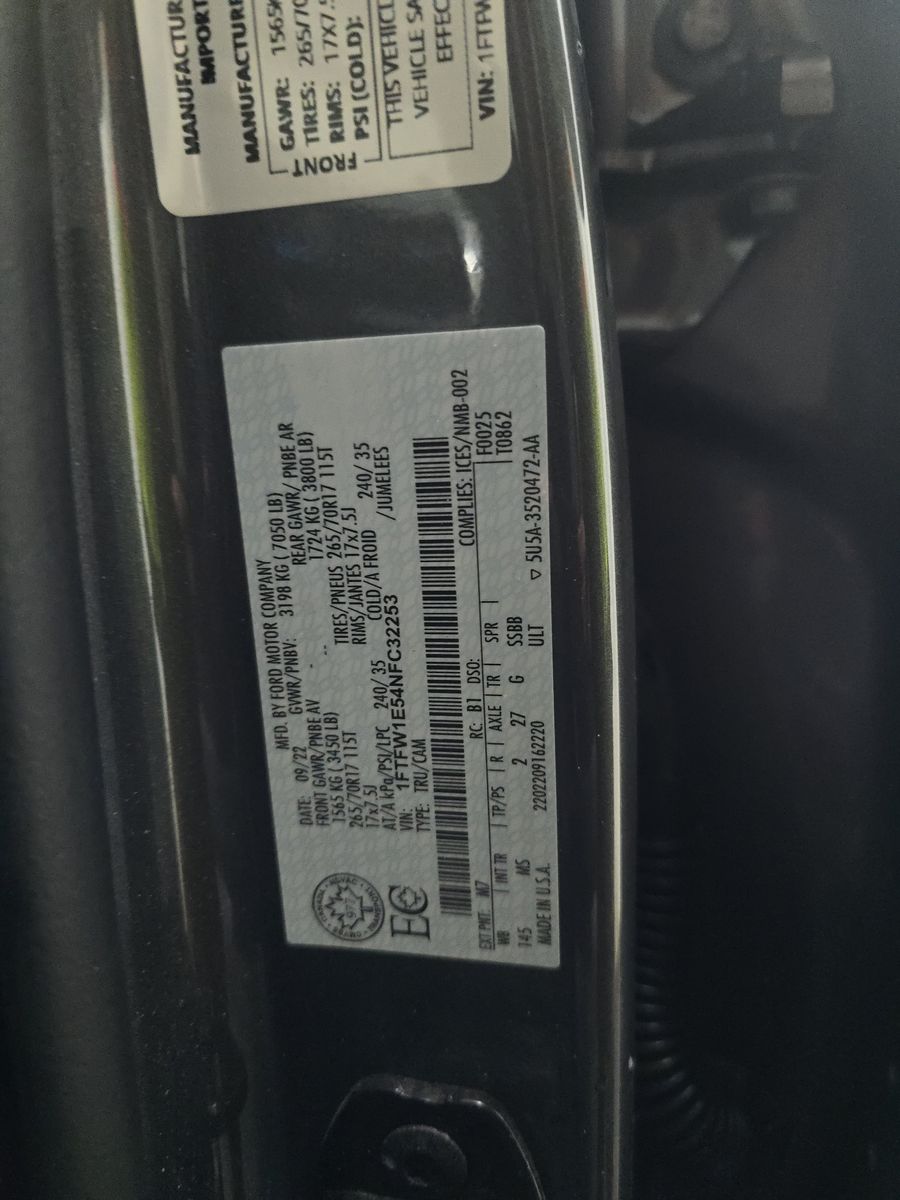 2022 Ford F-150 XLT AWD