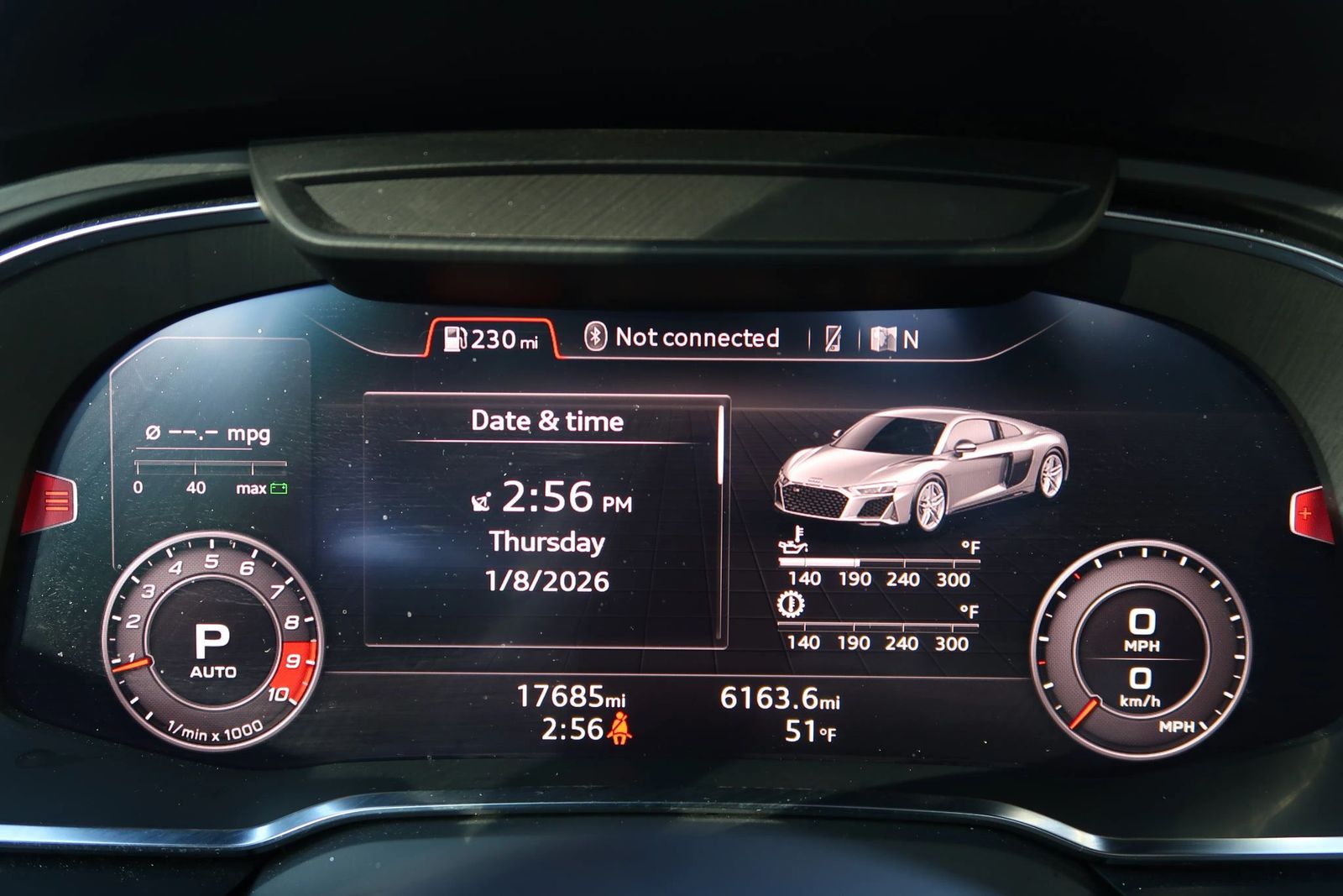 2022 Audi R8 V10 performance RWD