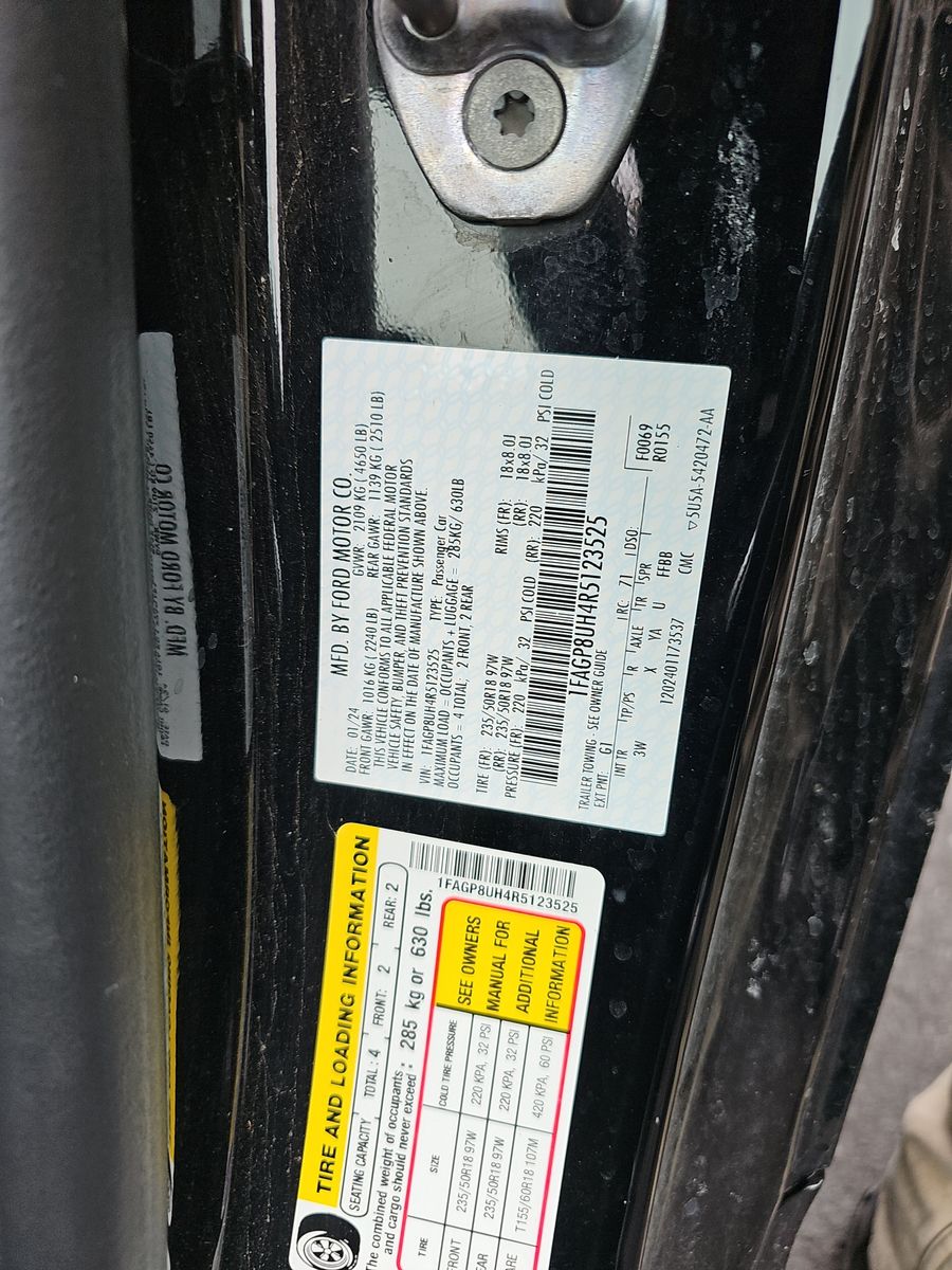 2024 Ford Mustang EcoBoost Premium RWD