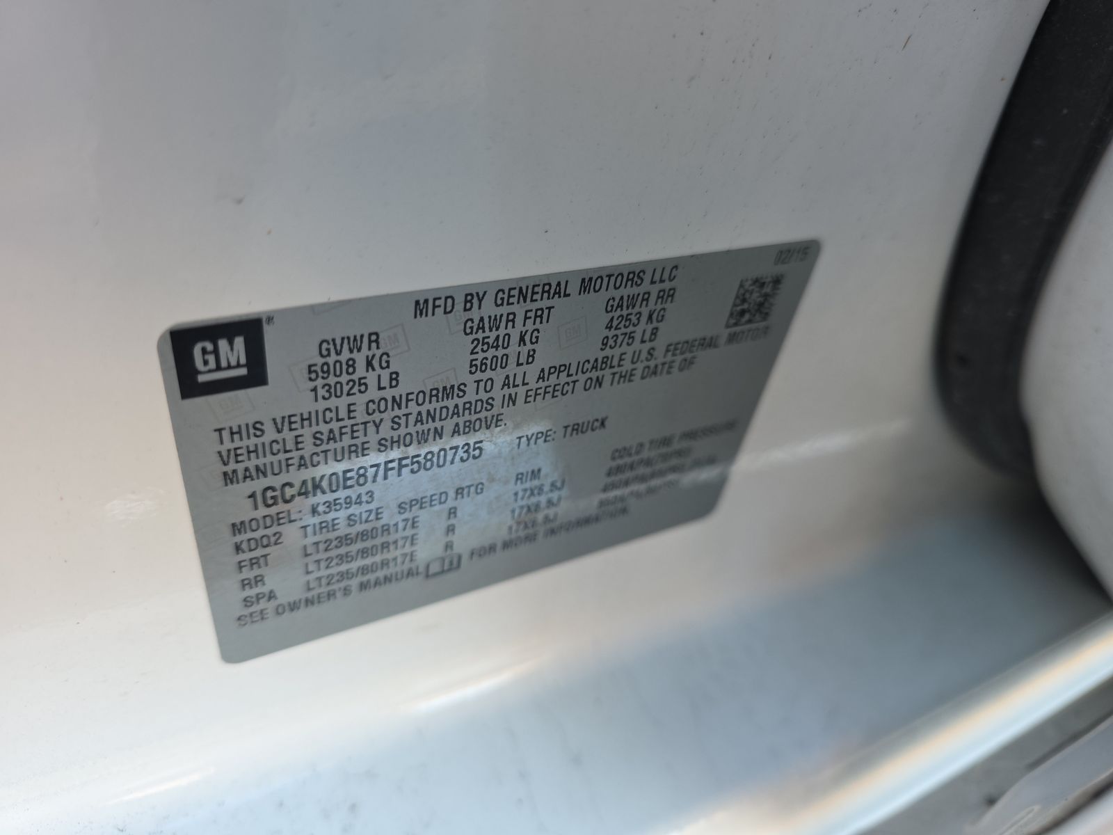 2015 Chevrolet Silverado 3500HD LTZ AWD