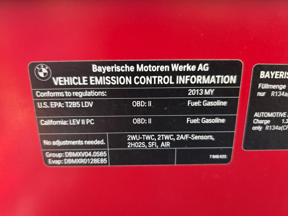 2013 BMW M3 Base RWD