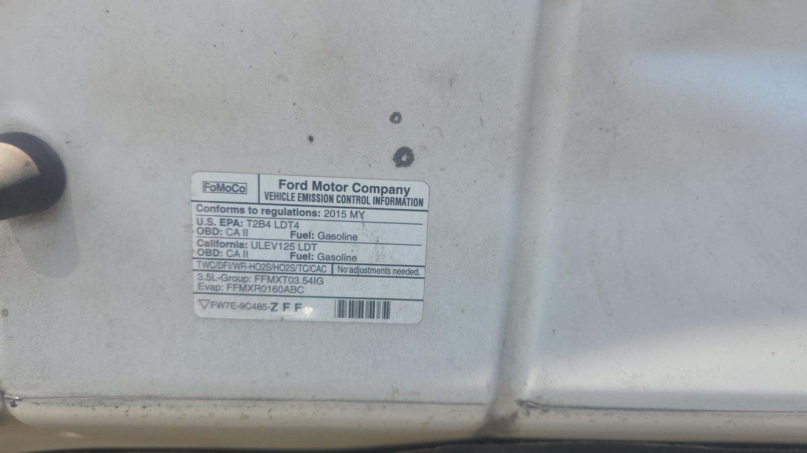 2015 Ford F-150 Lariat RWD