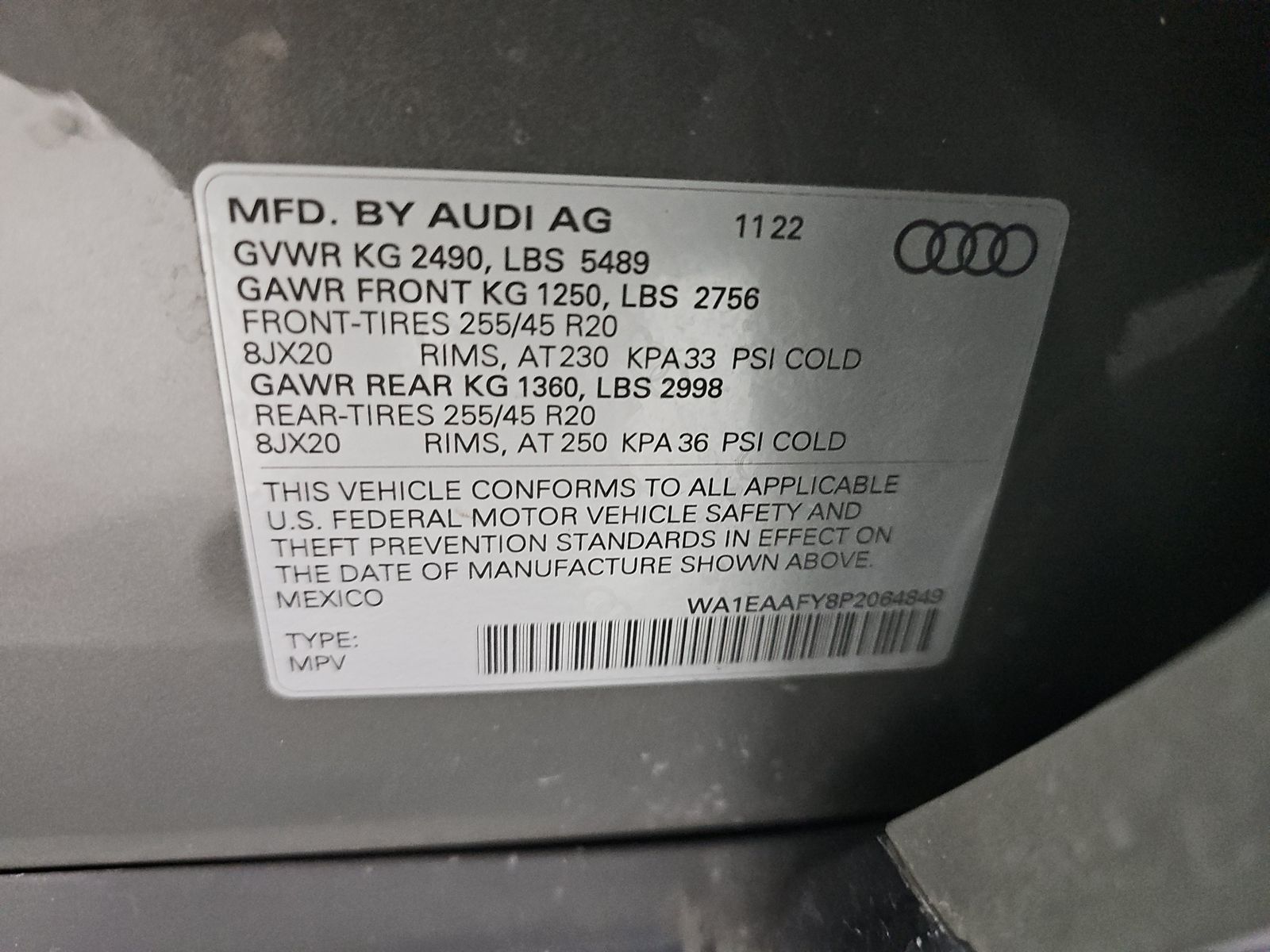 2023 Audi Q5 S line Premium Plus AWD