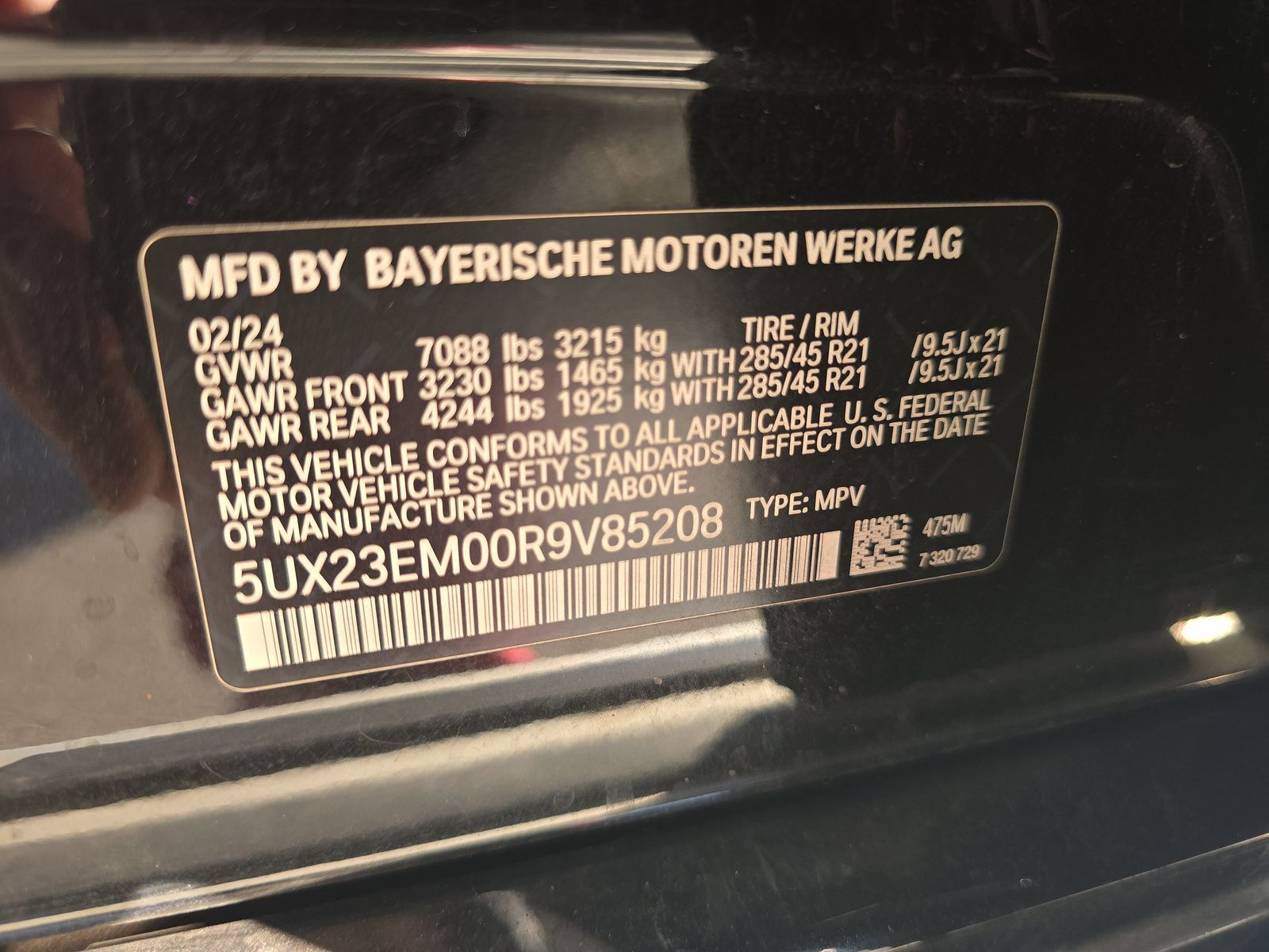 2024 BMW X7 xDrive40i AWD