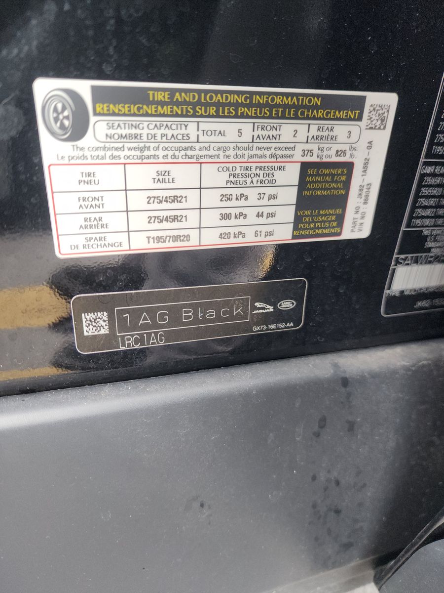 2019 Land Rover Range Rover Sport HSE AWD