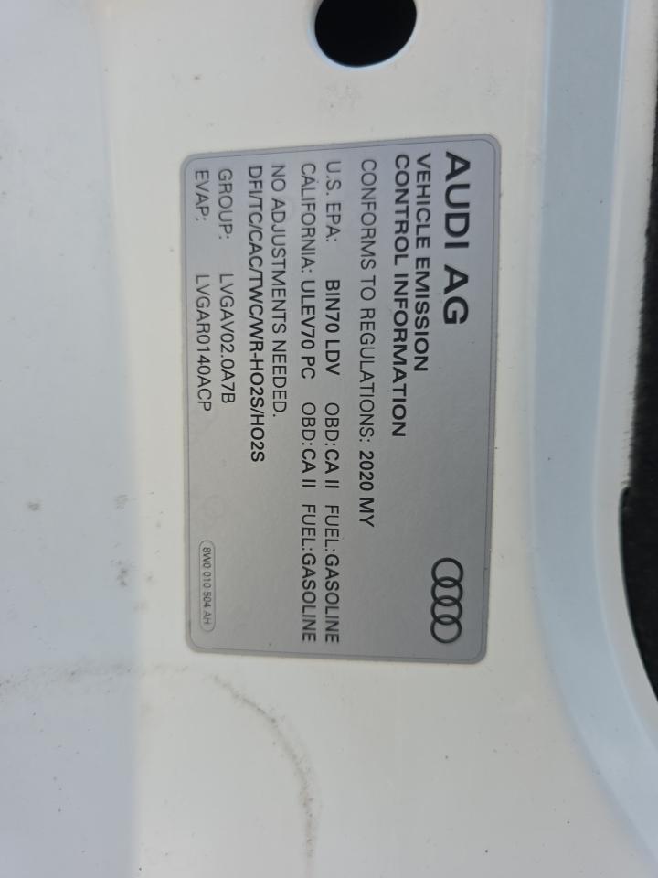 2020 Audi A4 Premium FWD