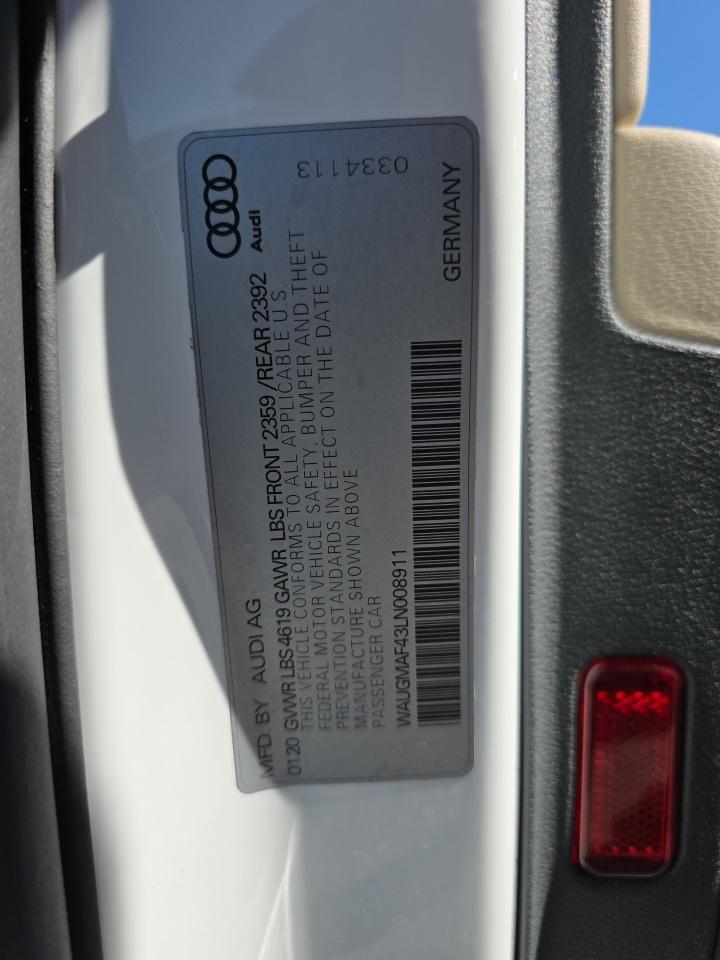 2020 Audi A4 Premium FWD