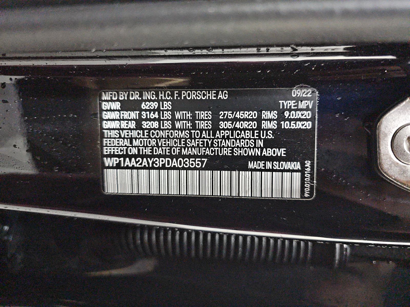 2023 Porsche Cayenne Base AWD