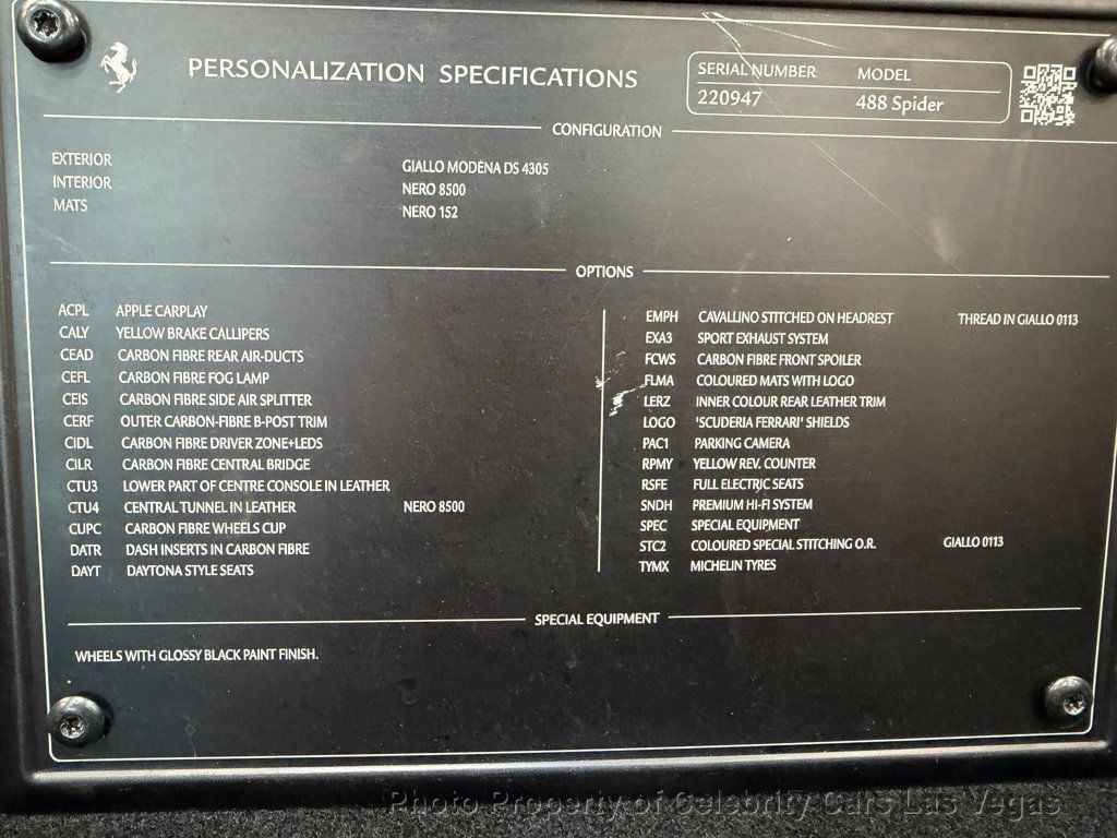 2017 Ferrari 488 Base RWD