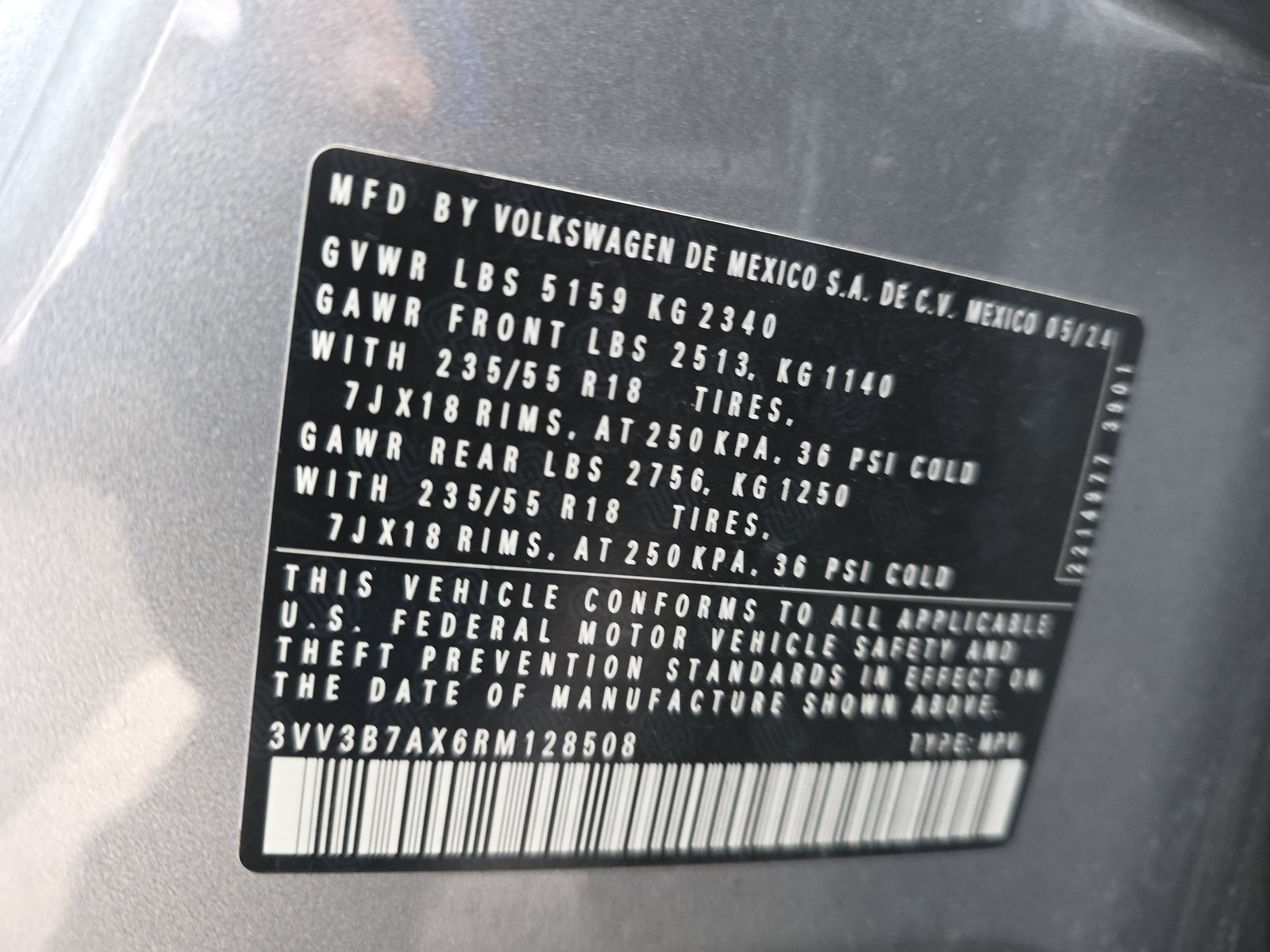 2024 Volkswagen Tiguan 2.0T SE FWD