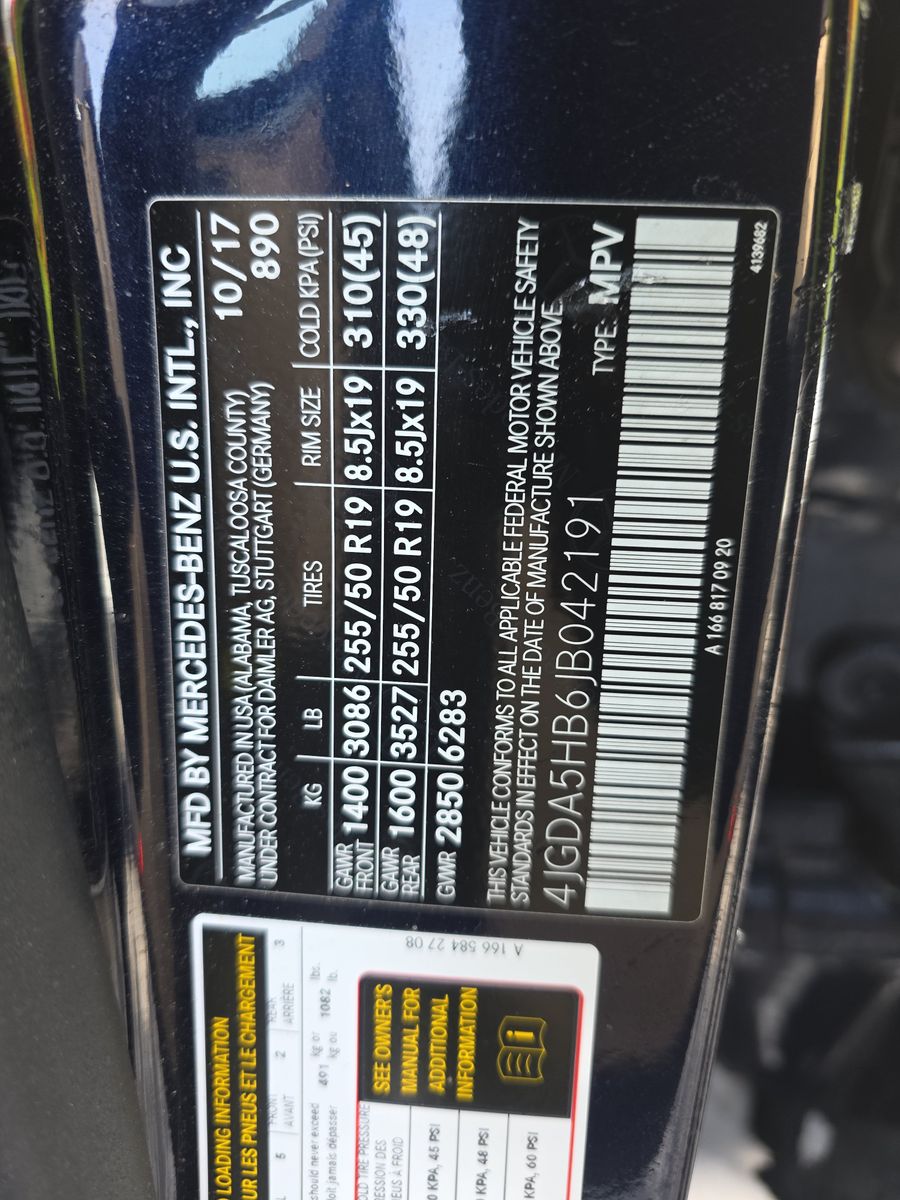 2018 Mercedes-Benz GLE GLE 350 AWD