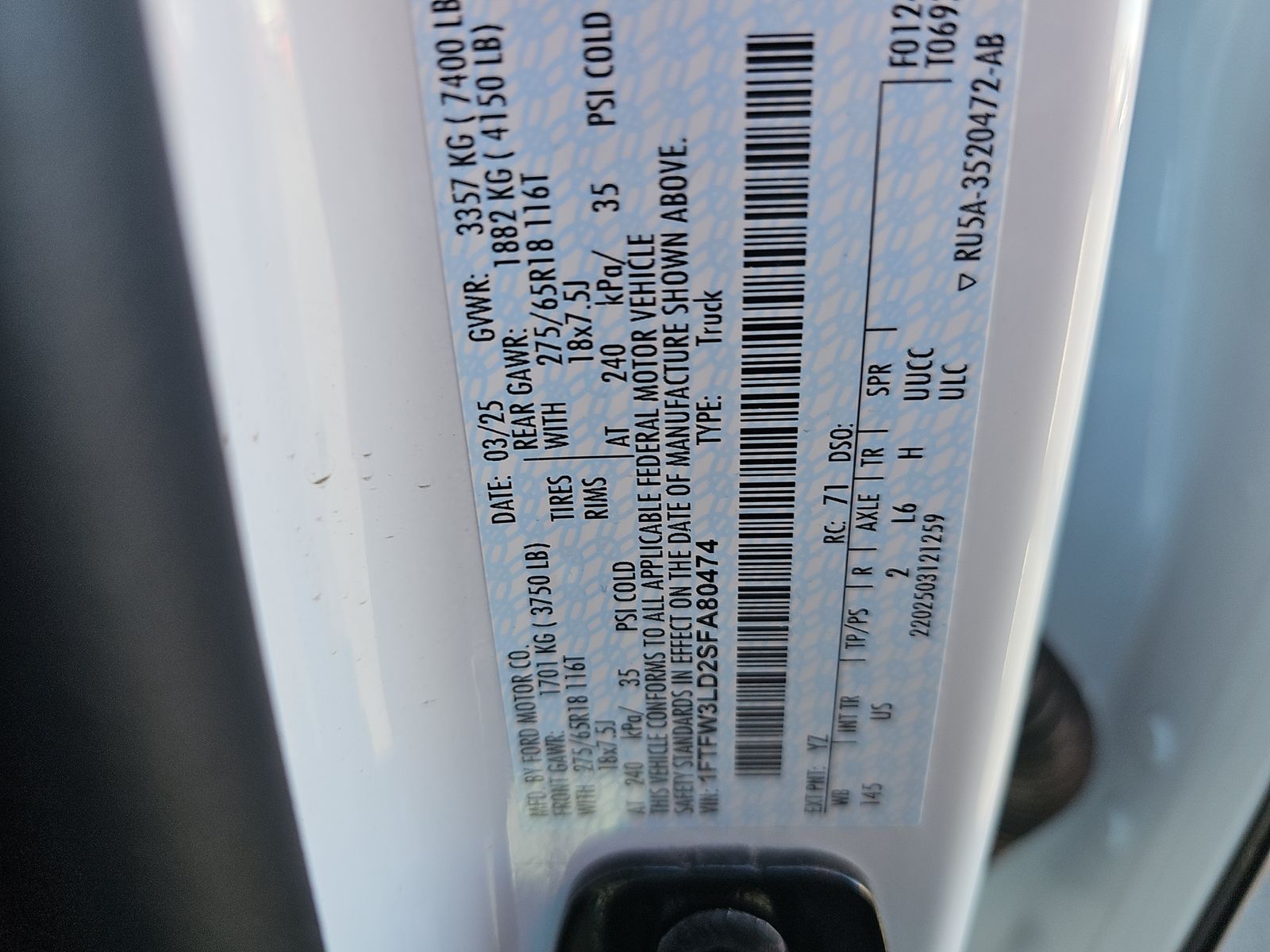 2025 Ford F-150 Hybrid XLT AWD