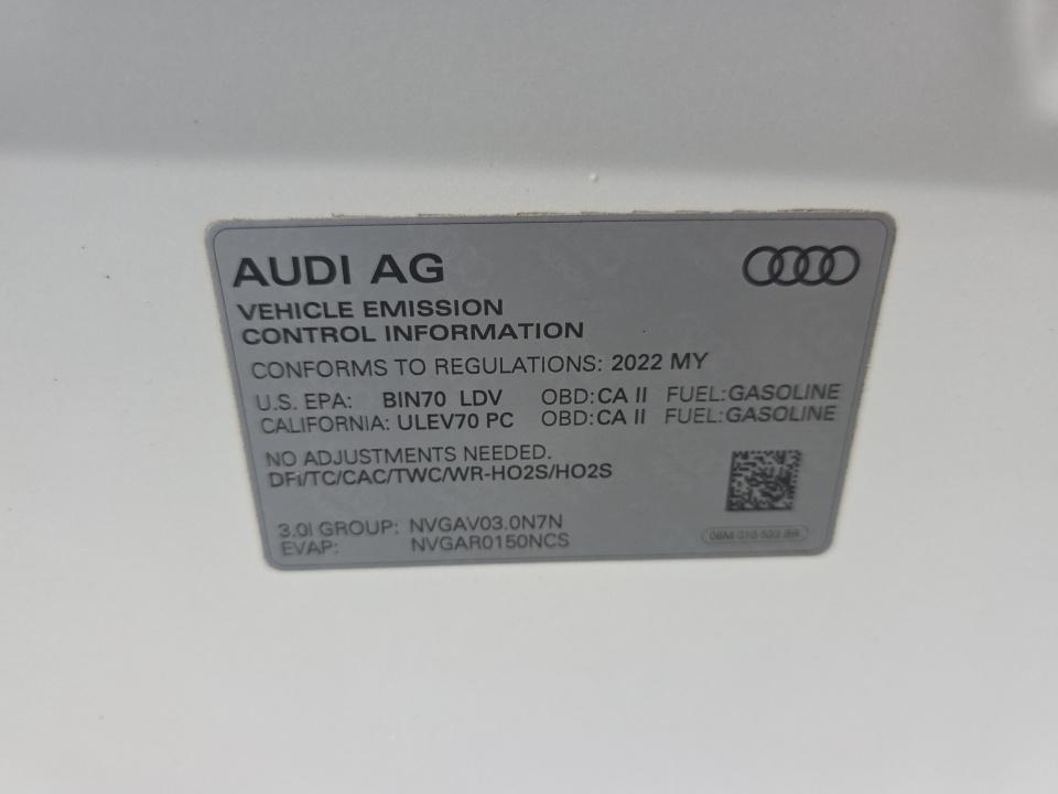 2022 Audi A7 Premium AWD
