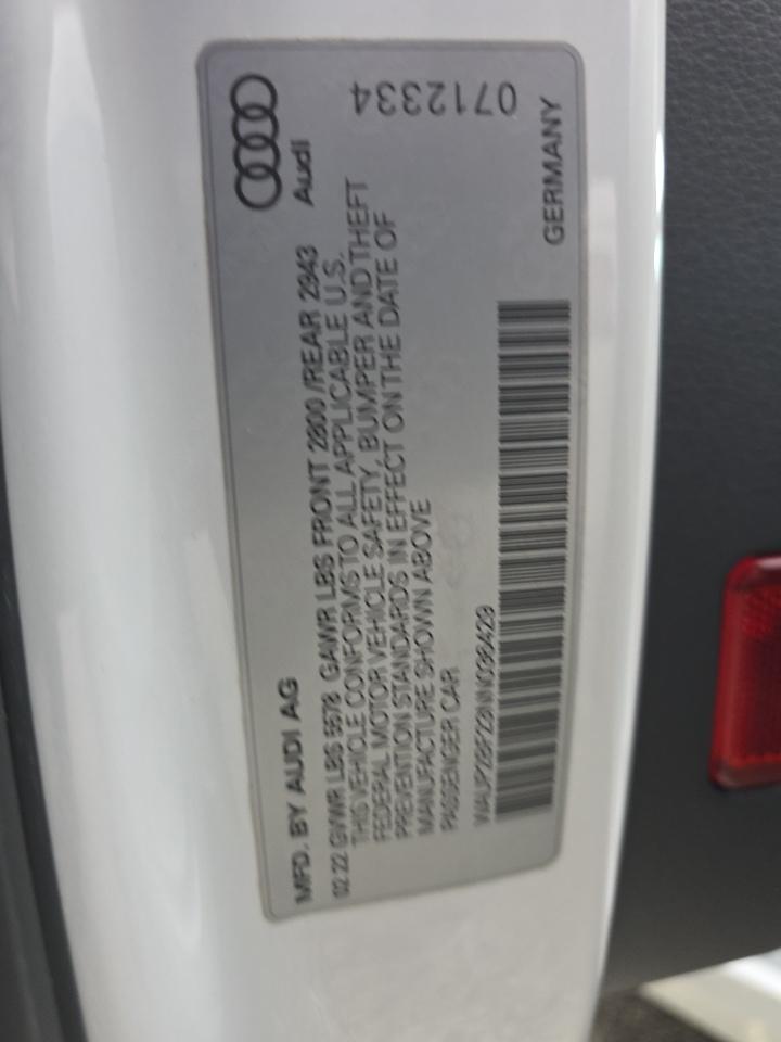 2022 Audi A7 Premium AWD