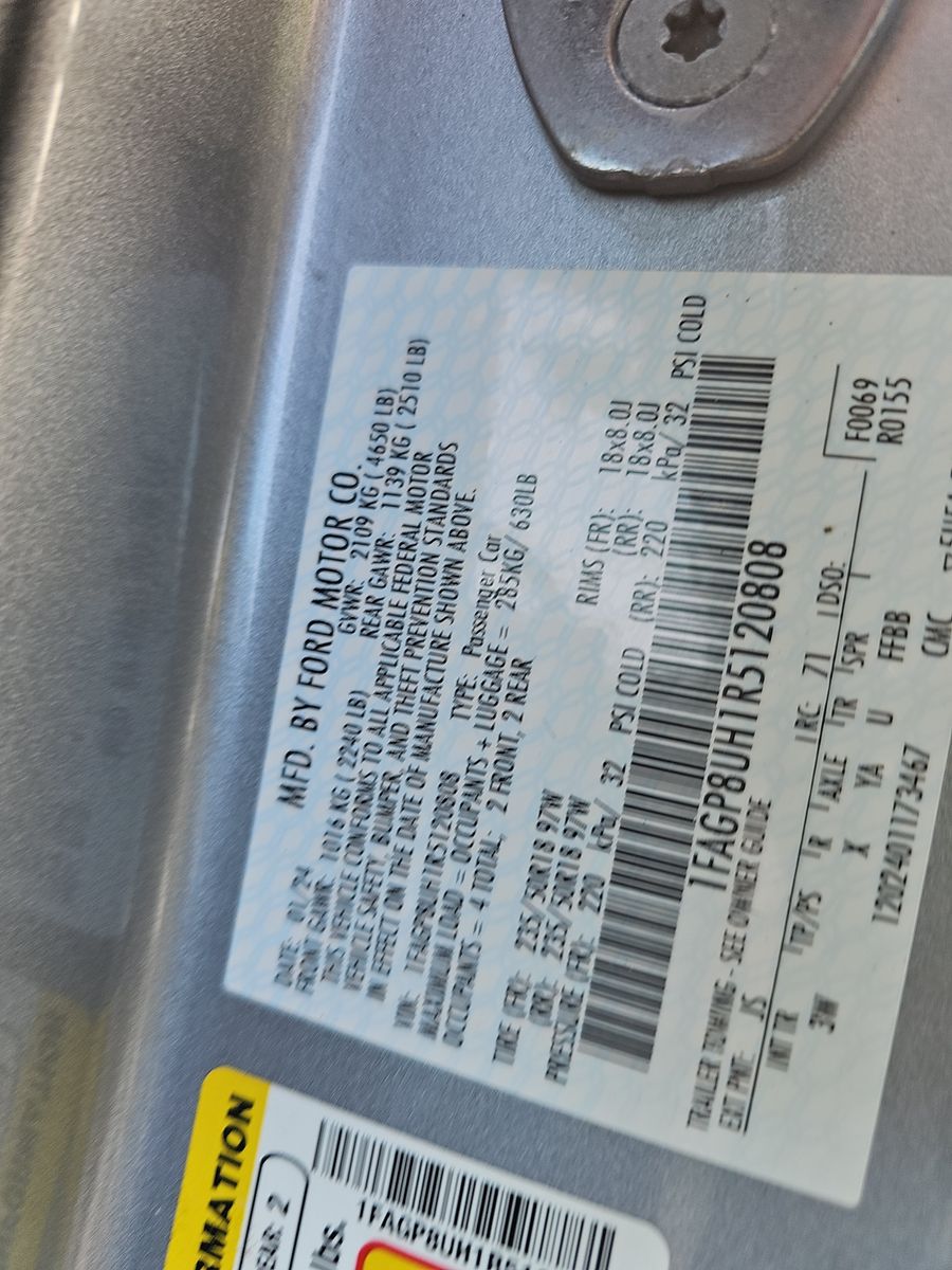 2024 Ford Mustang EcoBoost Premium RWD