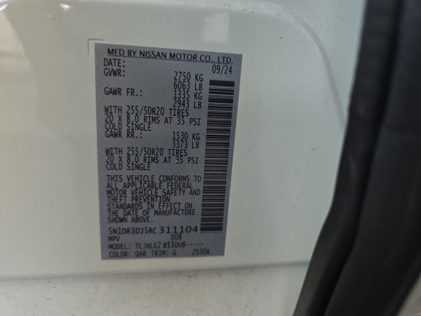 2024 Nissan Pathfinder Platinum AWD