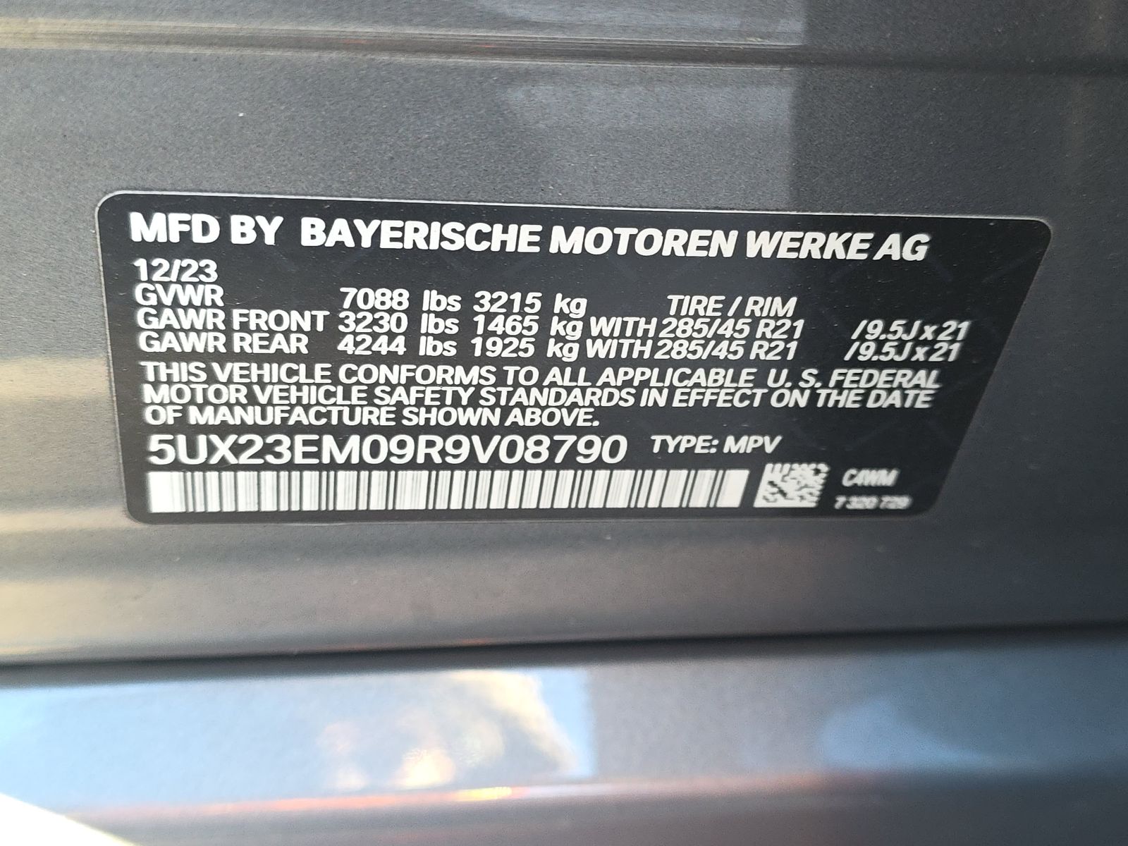 2024 BMW X7 xDrive40i AWD