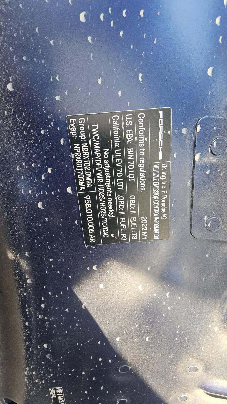 2022 Porsche Macan Base AWD