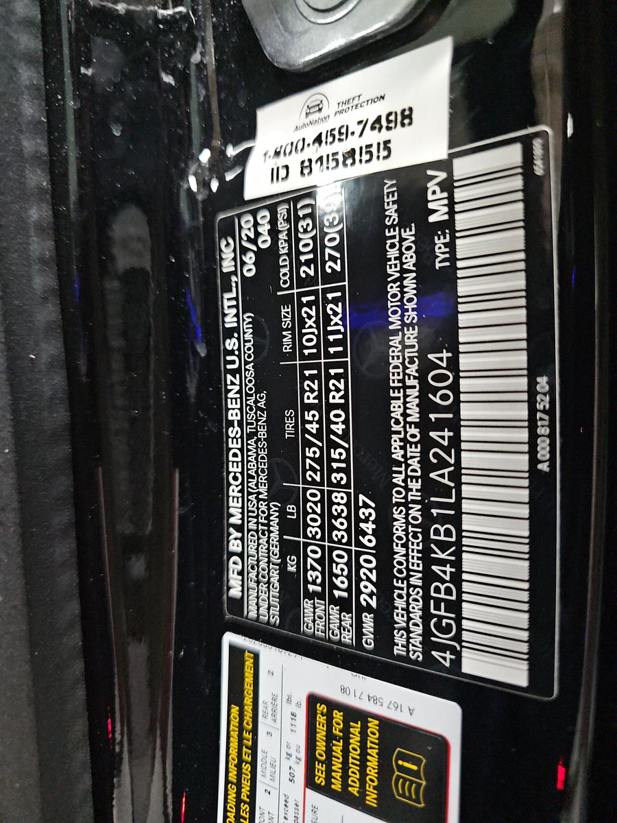 2020 Mercedes-Benz GLE GLE 350 AWD