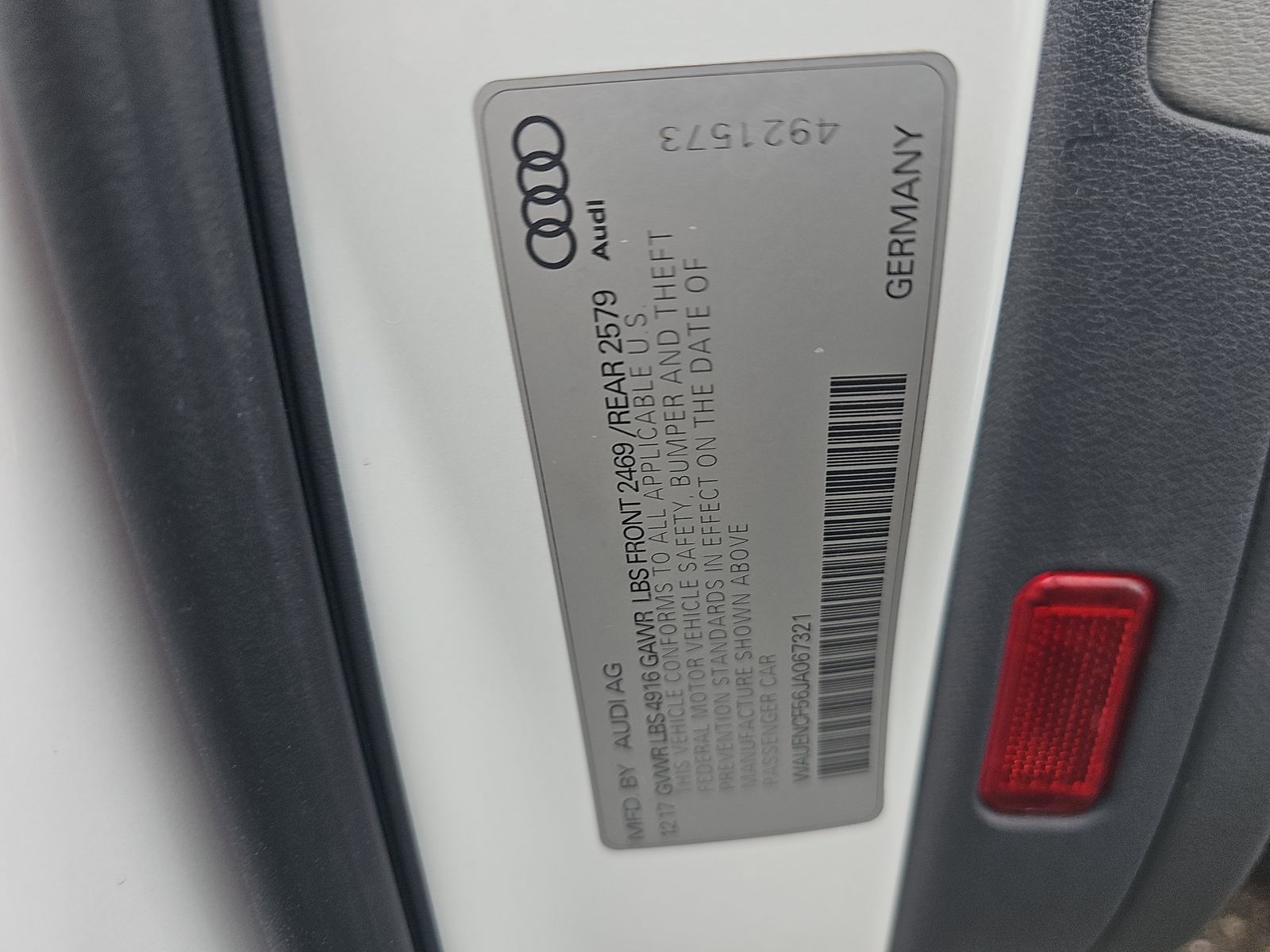 2018 Audi A5 Premium Plus AWD