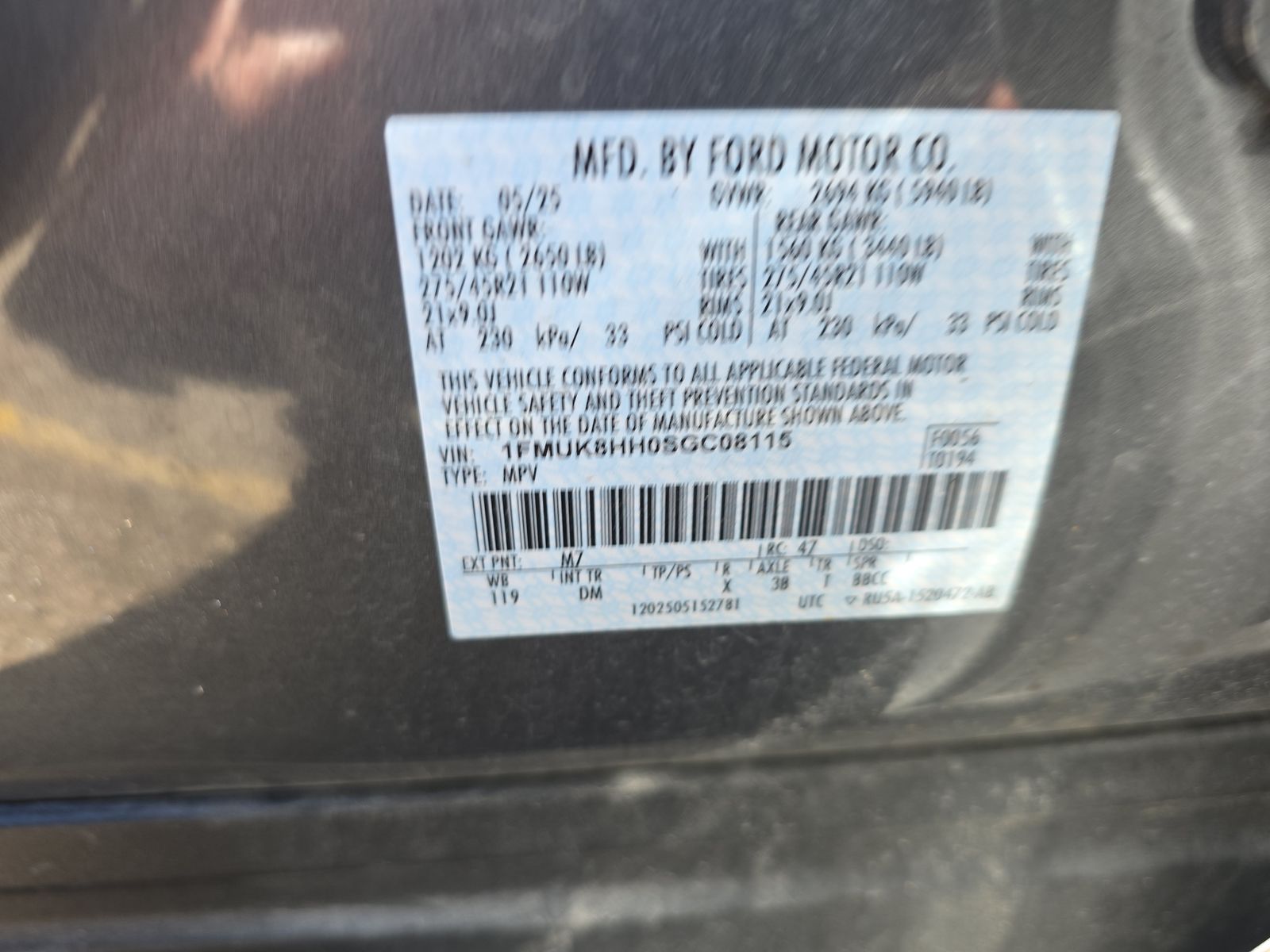 2025 Ford Explorer Platinum AWD