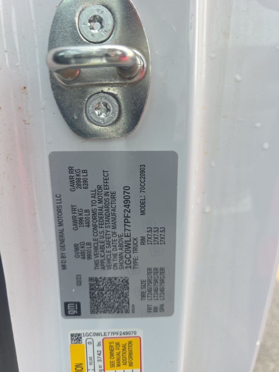 2023 Chevrolet Silverado 2500HD Work Truck RWD