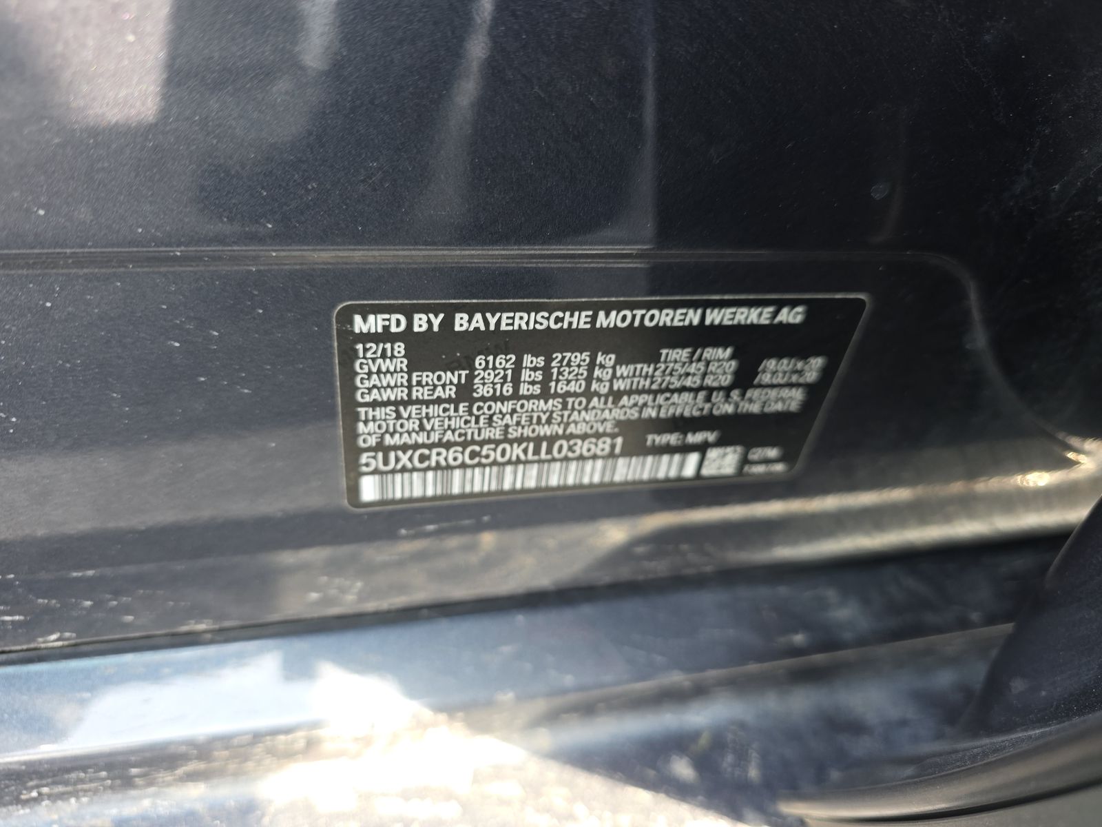 2019 BMW X5 xDrive40i AWD