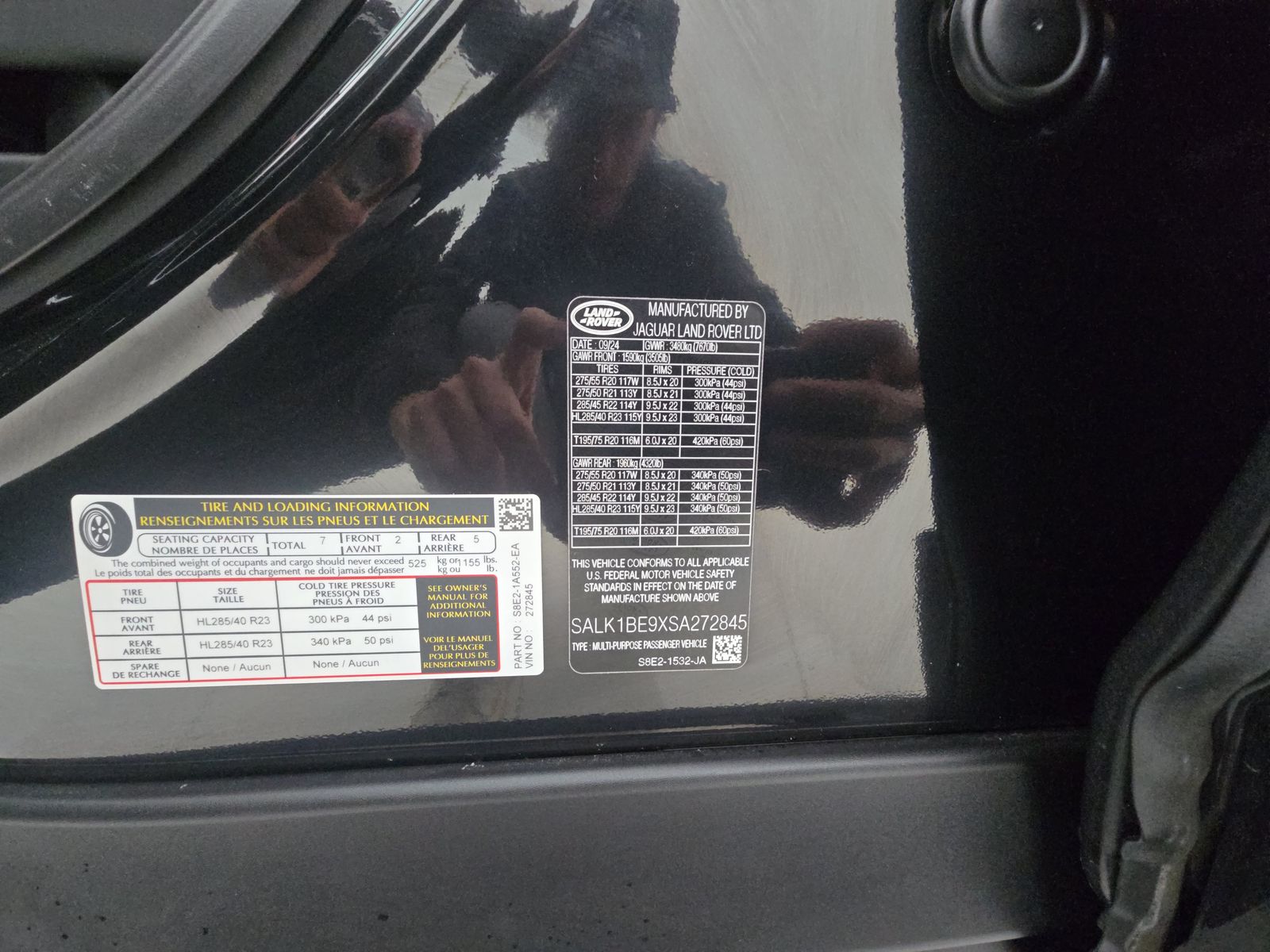 2025 Land Rover Range Rover Autobiography LWB AWD