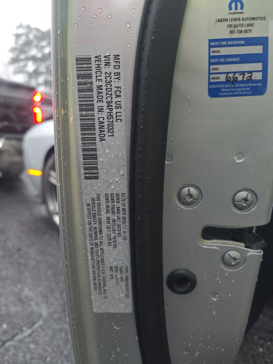 2023 Dodge Challenger SRT Hellcat Jailbreak RWD