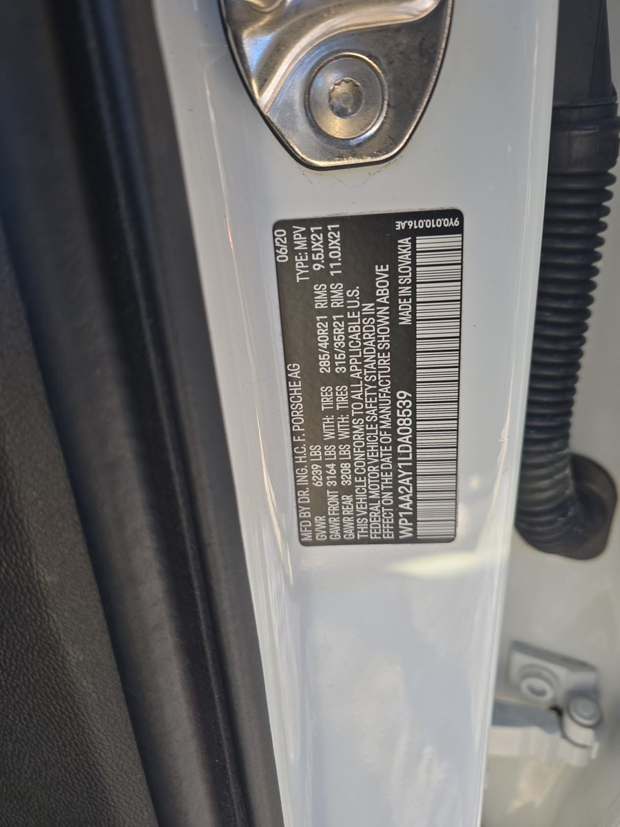 2020 Porsche Cayenne Base AWD