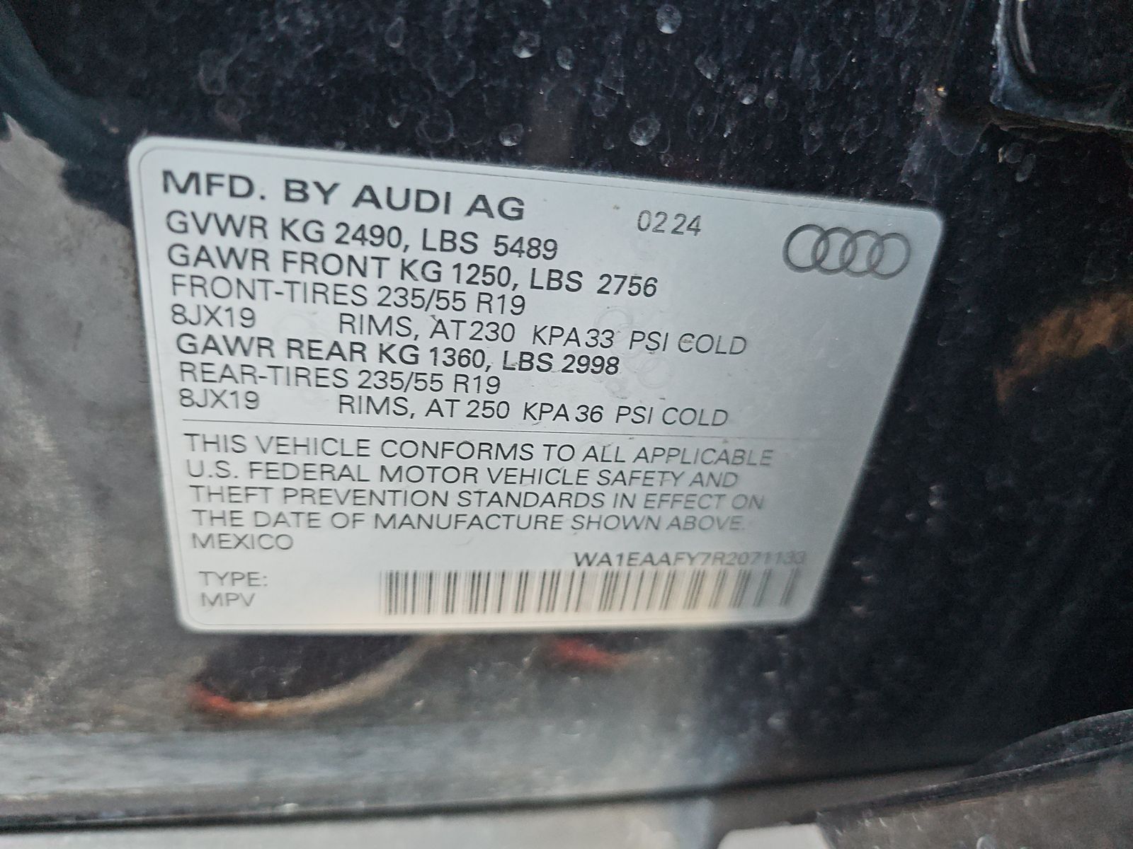 2024 Audi Q5 S line Premium Plus AWD