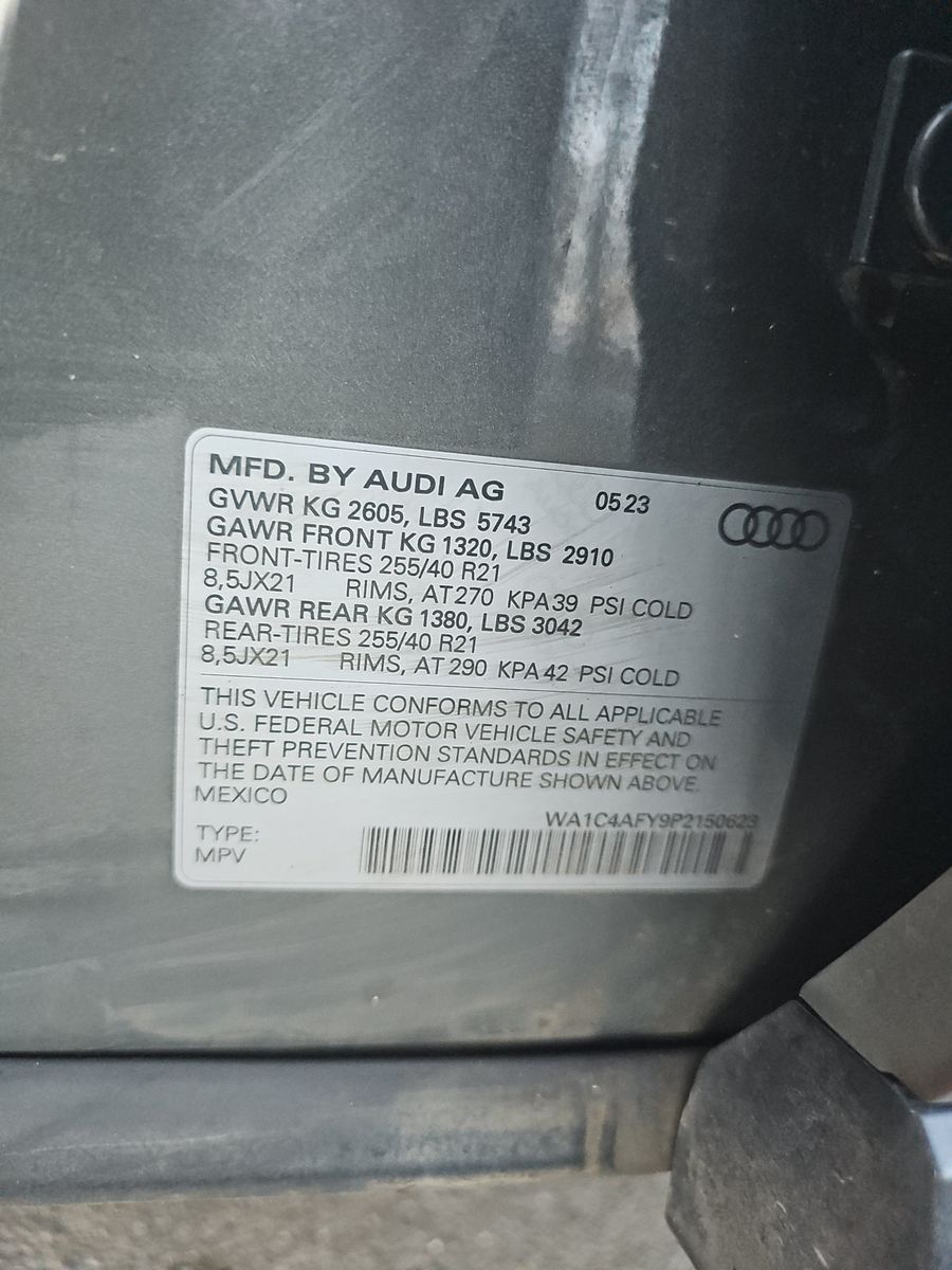 2023 Audi SQ5 Prestige AWD