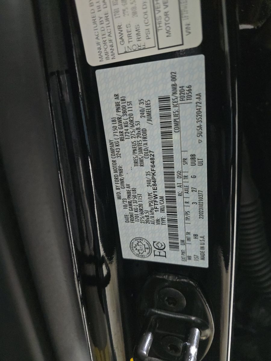 2023 Ford F-150 Lariat AWD