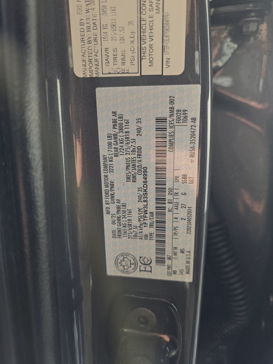 2025 Ford F-150 XLT AWD