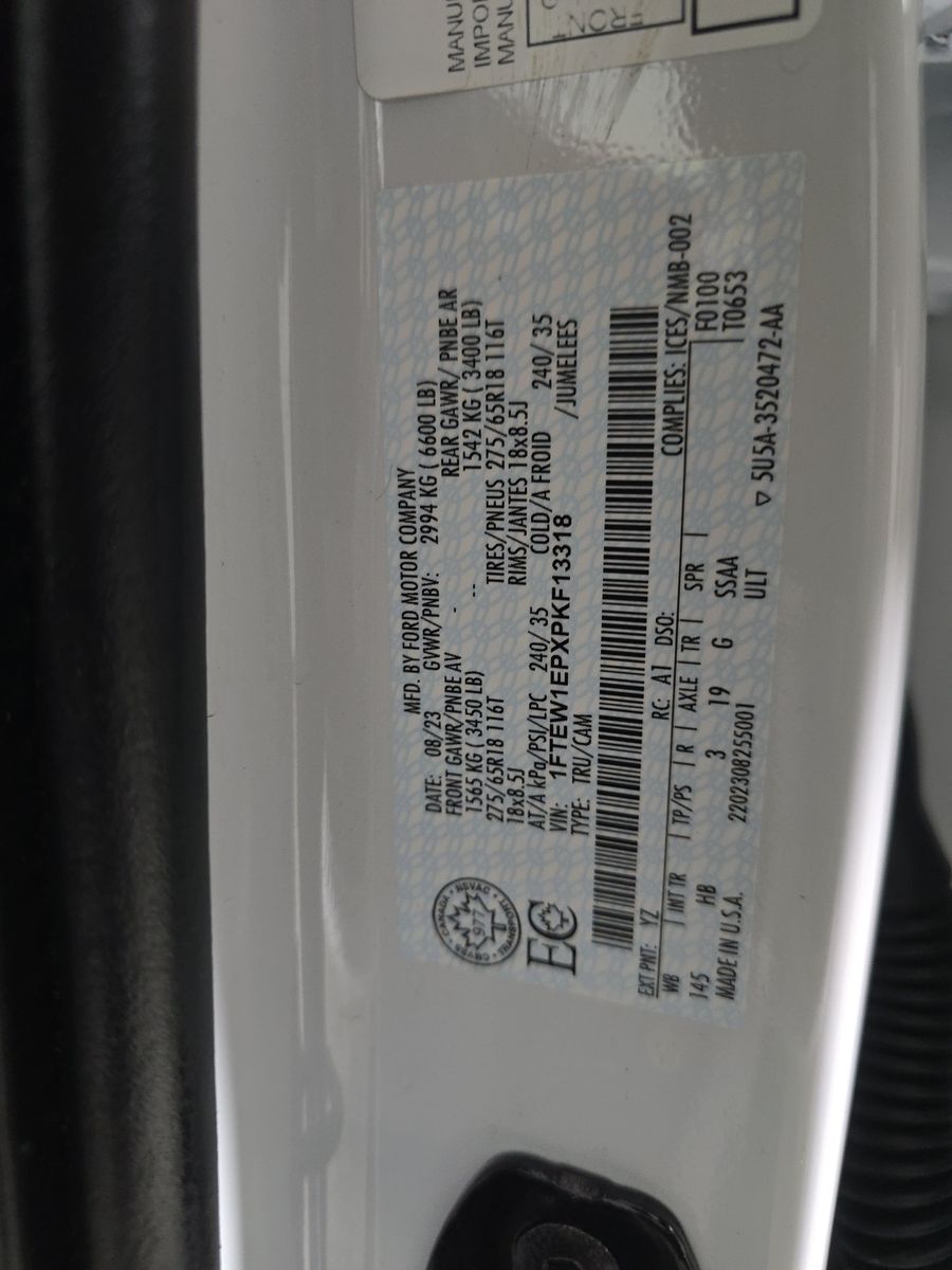 2023 Ford F-150 Lariat AWD