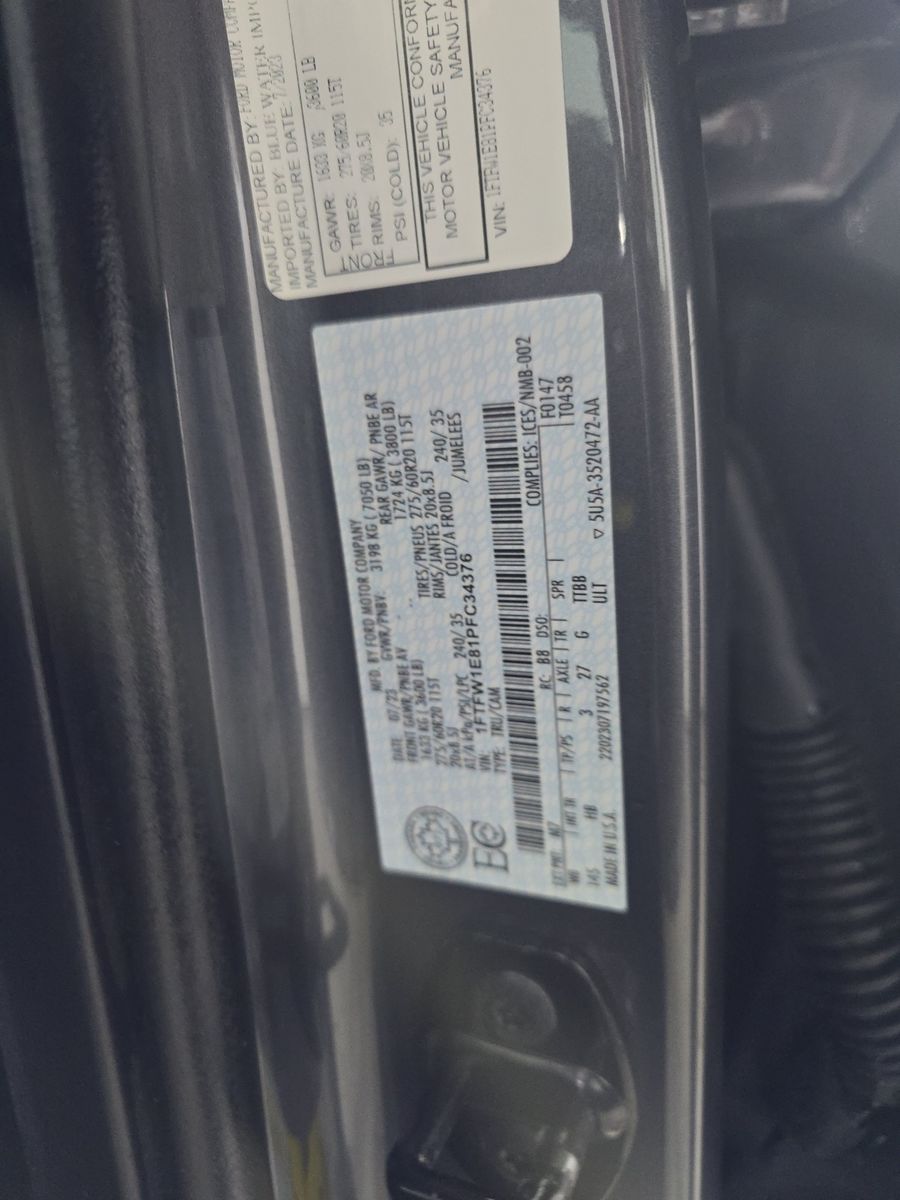 2023 Ford F-150 Lariat AWD