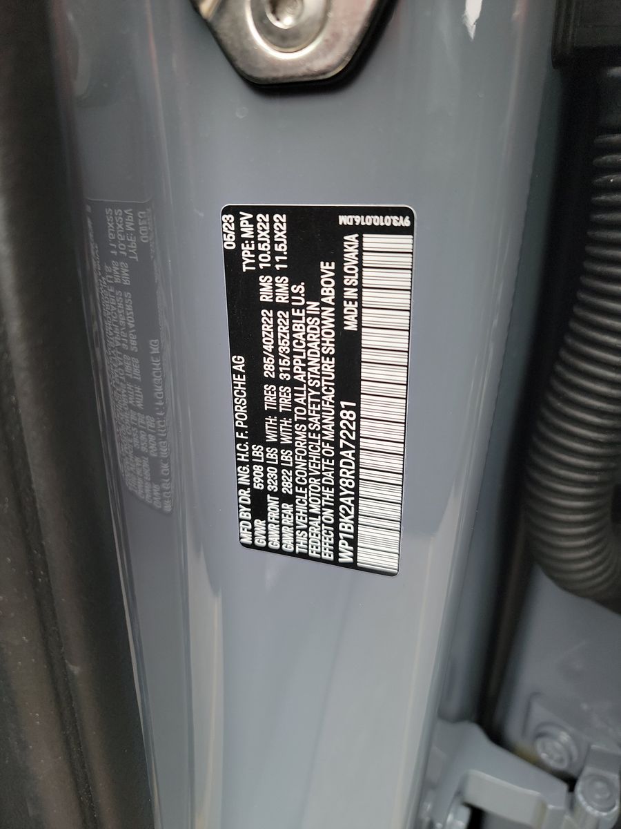 2024 Porsche Cayenne Turbo GT AWD