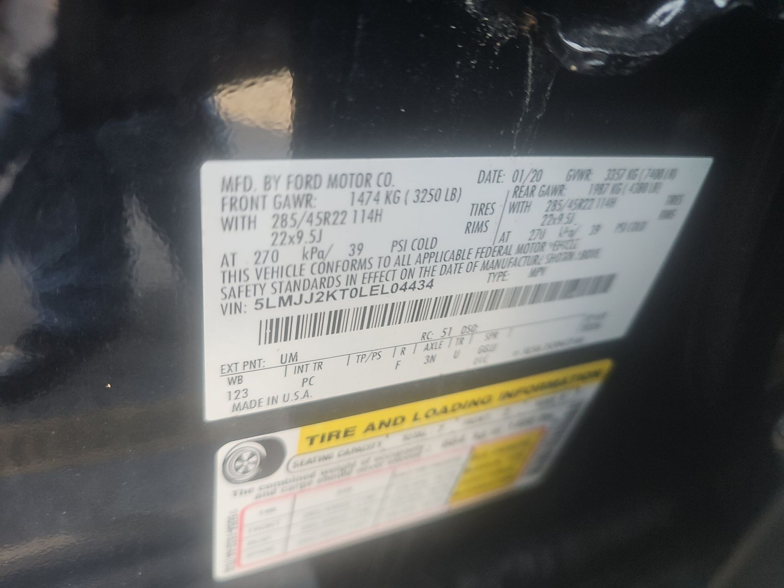 2020 Lincoln Navigator Reserve RWD