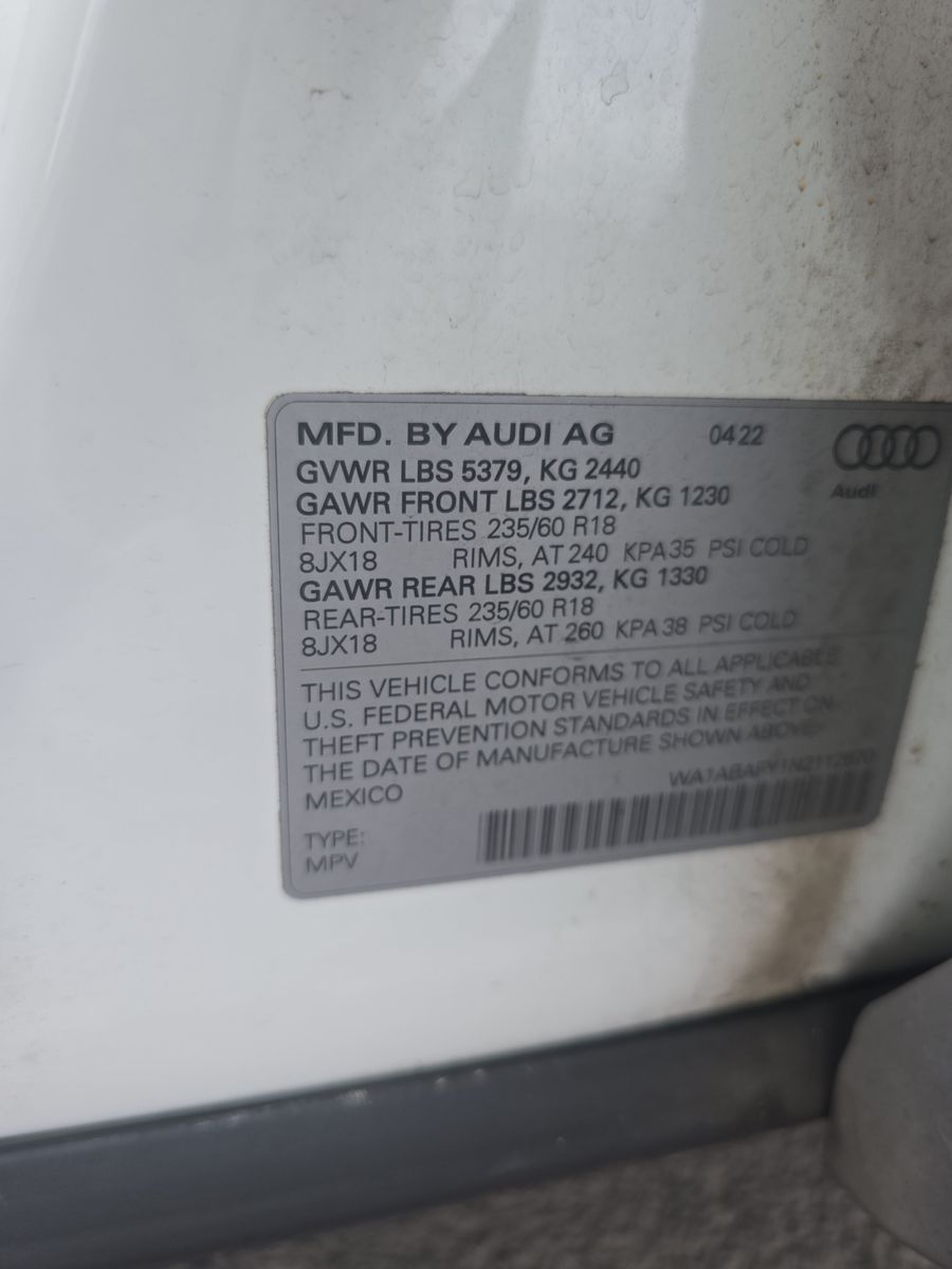 2022 Audi Q5 Premium AWD